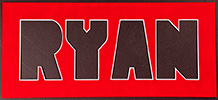 Name Mat - Ryan 8x18